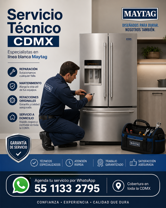 MAYTAG SERVICIO A DOMICILIO EN CDMX